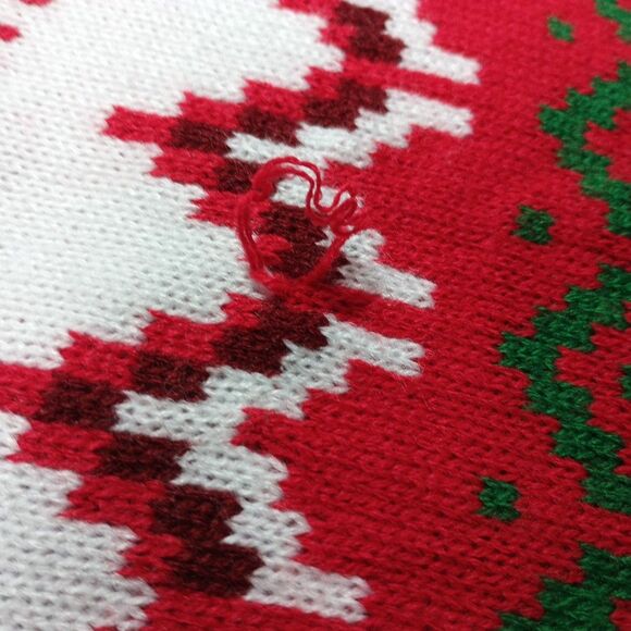 Holiday Time 3XL Cat Christmas Sweater Ugly Xmas Gift Box Funny Drink Holder - Picture 10 of 10